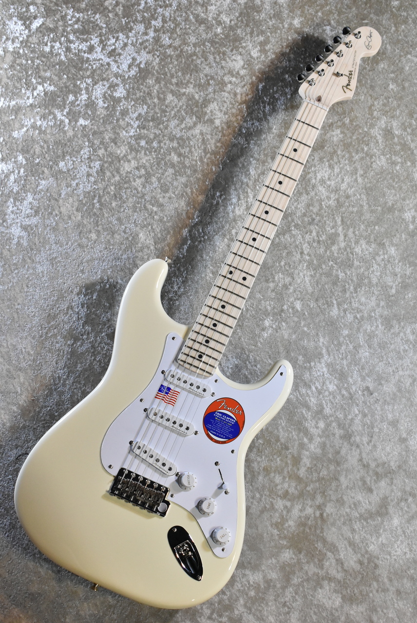 Fender Eric Clapton Stratocaster Olympic White #US23120615【3.56kg】【 エリック・クラプトン】（新品）【楽器検索デジマート】