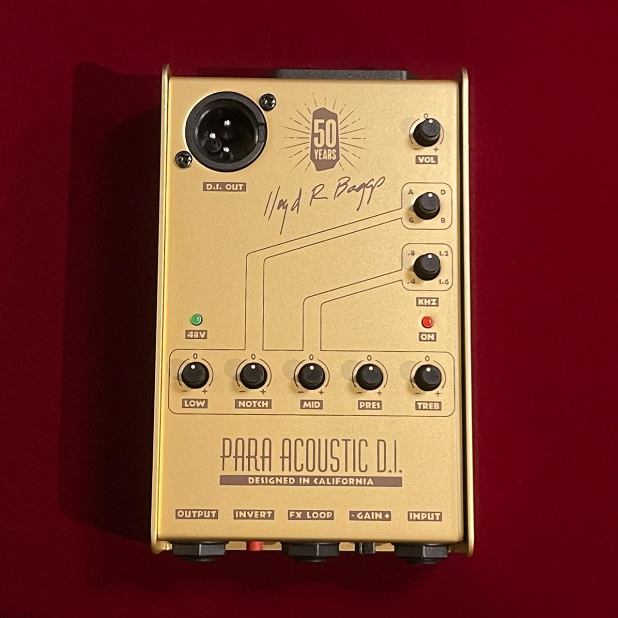 L.R.Baggs 50th Anniversary Gold Para DI【国内300台限定】 【LR