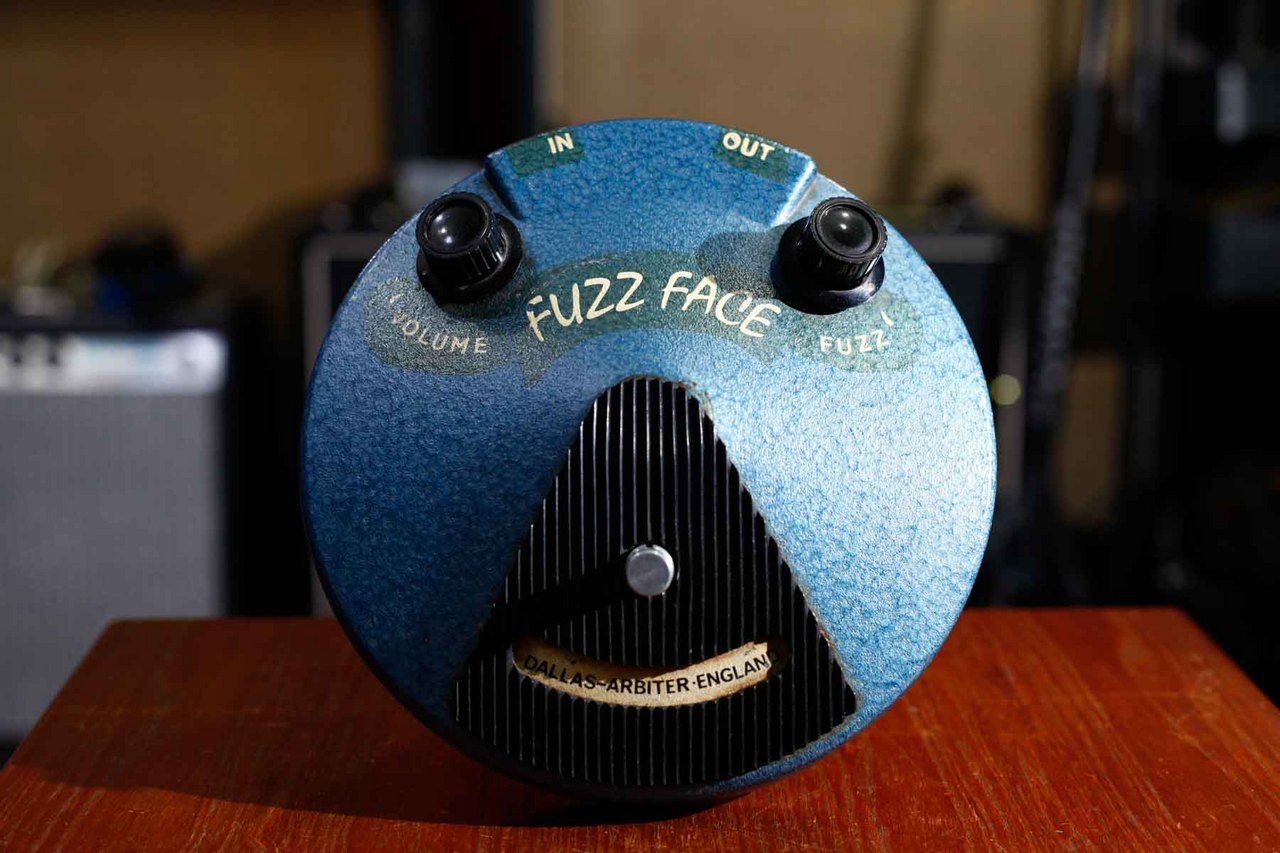 Fuzz Face 青 dallas arbiter Fuzz Face '72- Hummer Blue Finish（ビンテージ