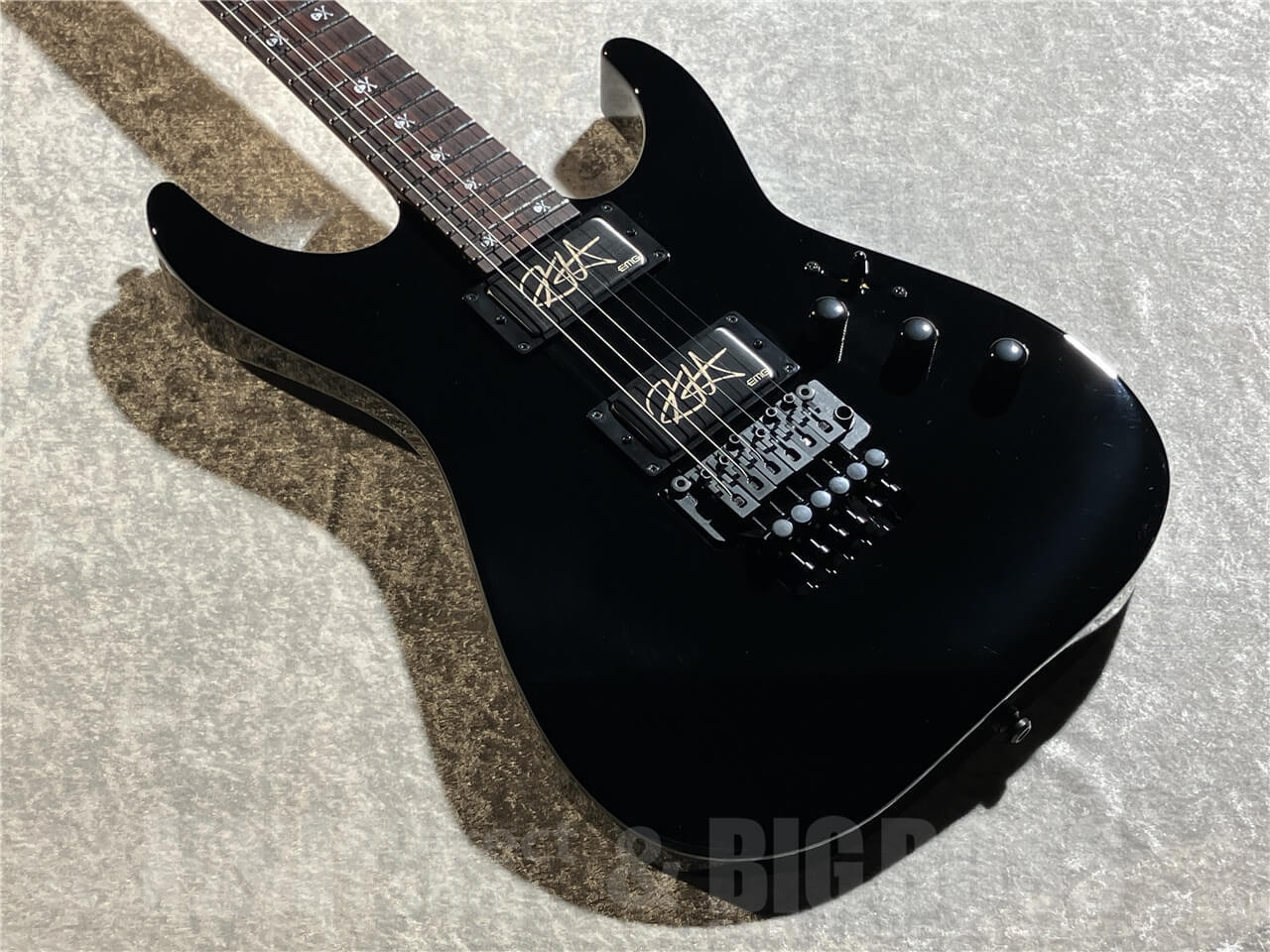 ESP KH-2 NECK-THRU (Black)（新品/送料無料）【楽器検索デジマート】