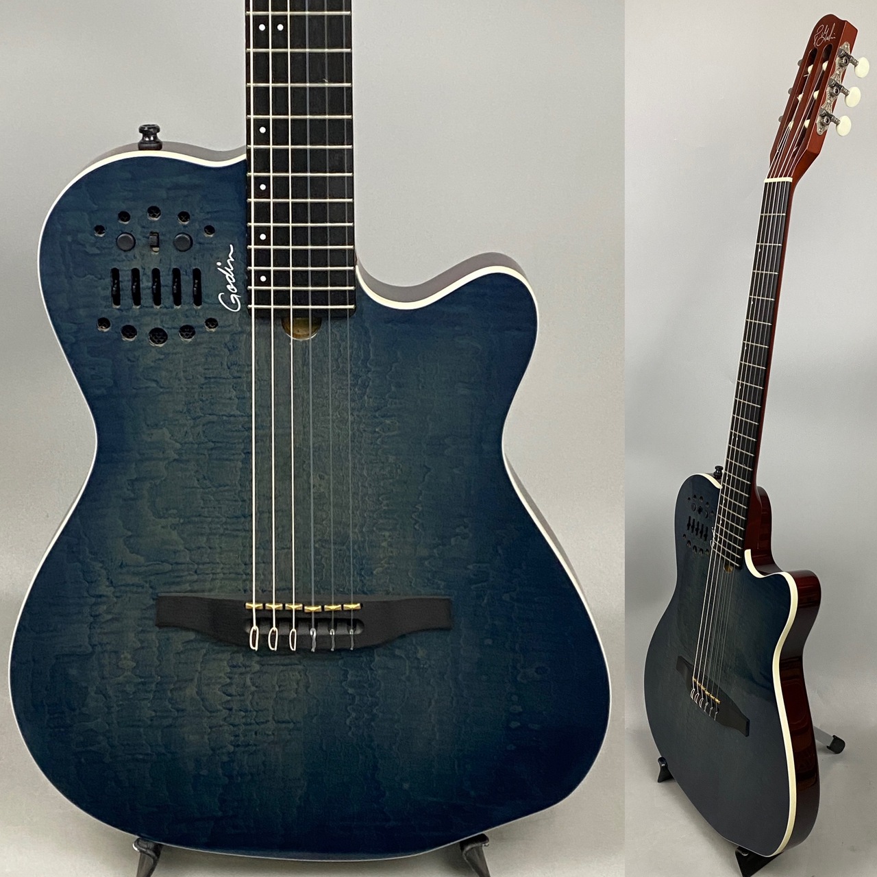 Godin ACSエレガット 25周年モデル 世界限定50本 デニムブルー Godin ACS Denim Blue 25th Anniversary Limited Model（中古/送料無料