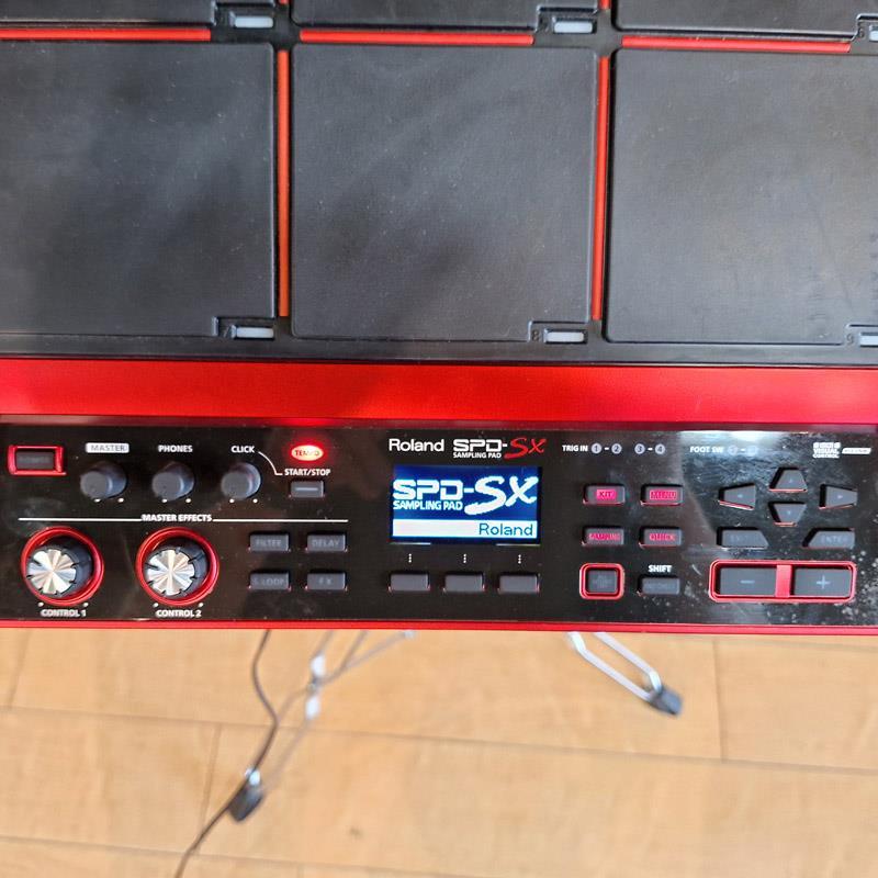 新古品）Roland SPD-SX SE Special Edition Sampling Pad（スタンド付き）