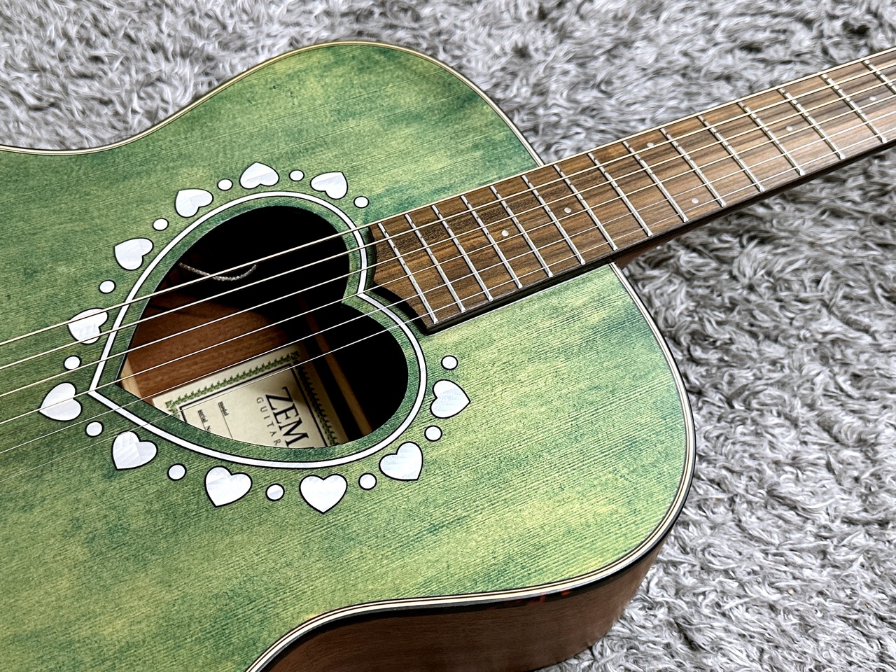 Zemaitis CAF-80H Forest Green【アウトレット特価】【生産完了モデル 