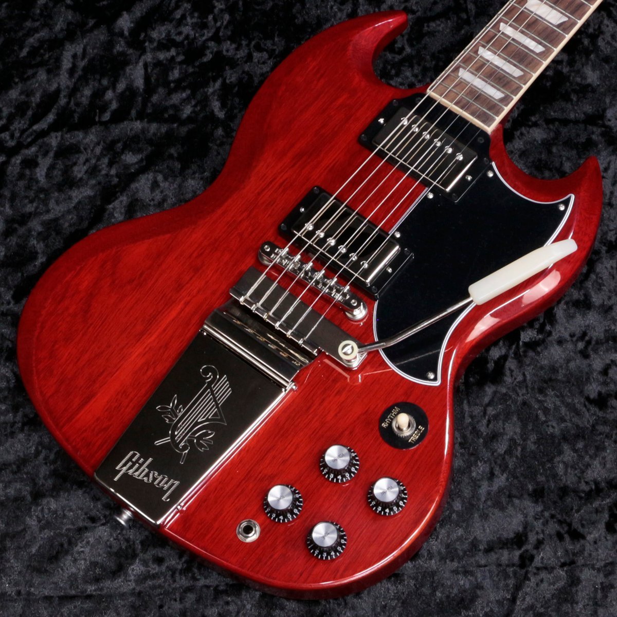 【②】Maestro by Gibson SG チェリー エレキギター Gibson SG Standard '61 Maestro Vibrola Vintage Cherry