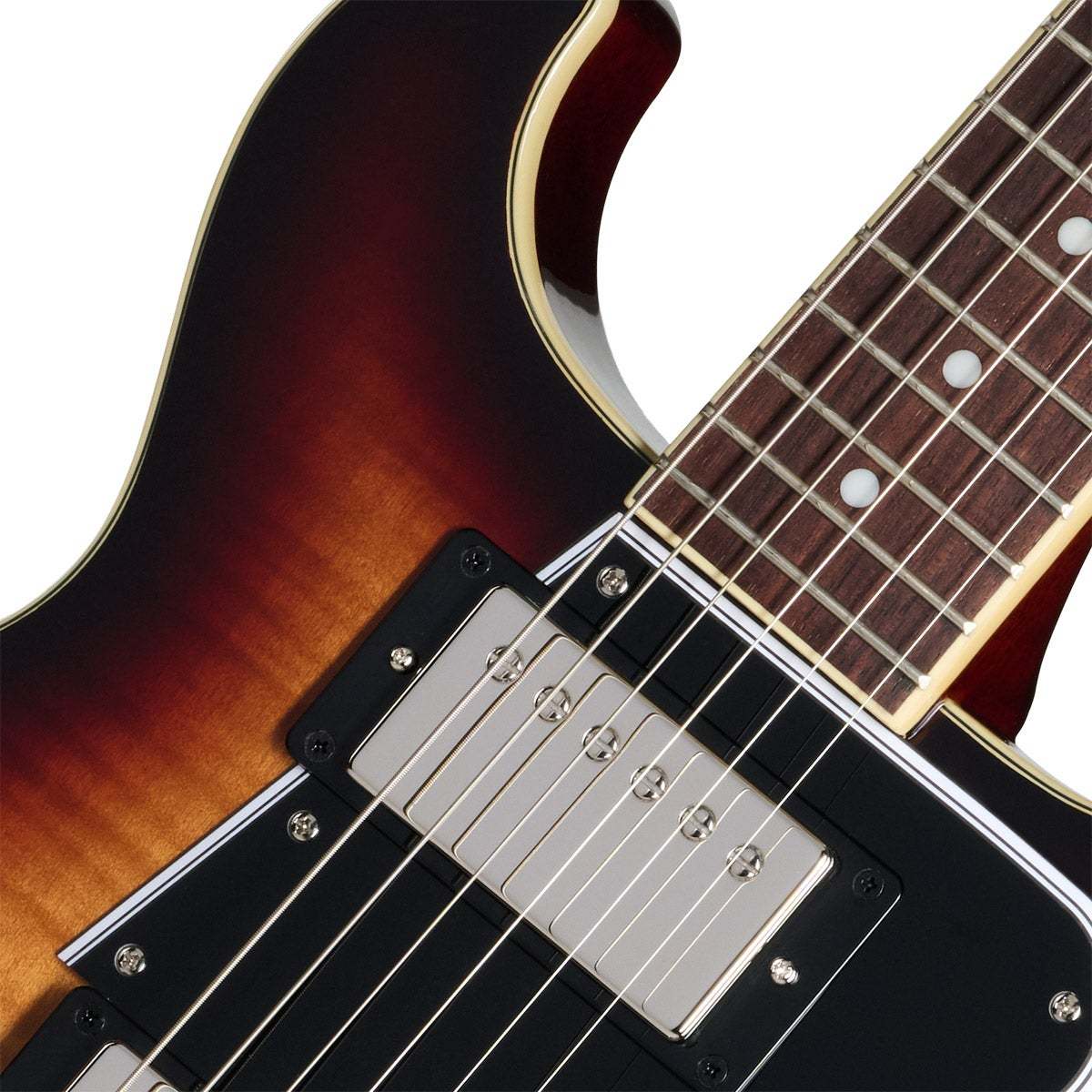ラスト出品限定価格‼️超絶激シブ！！エピフォンレスポール　ファイヤーパターン！！ Epiphone Inspired by Gibson Les Paul Special Double Cut Figured