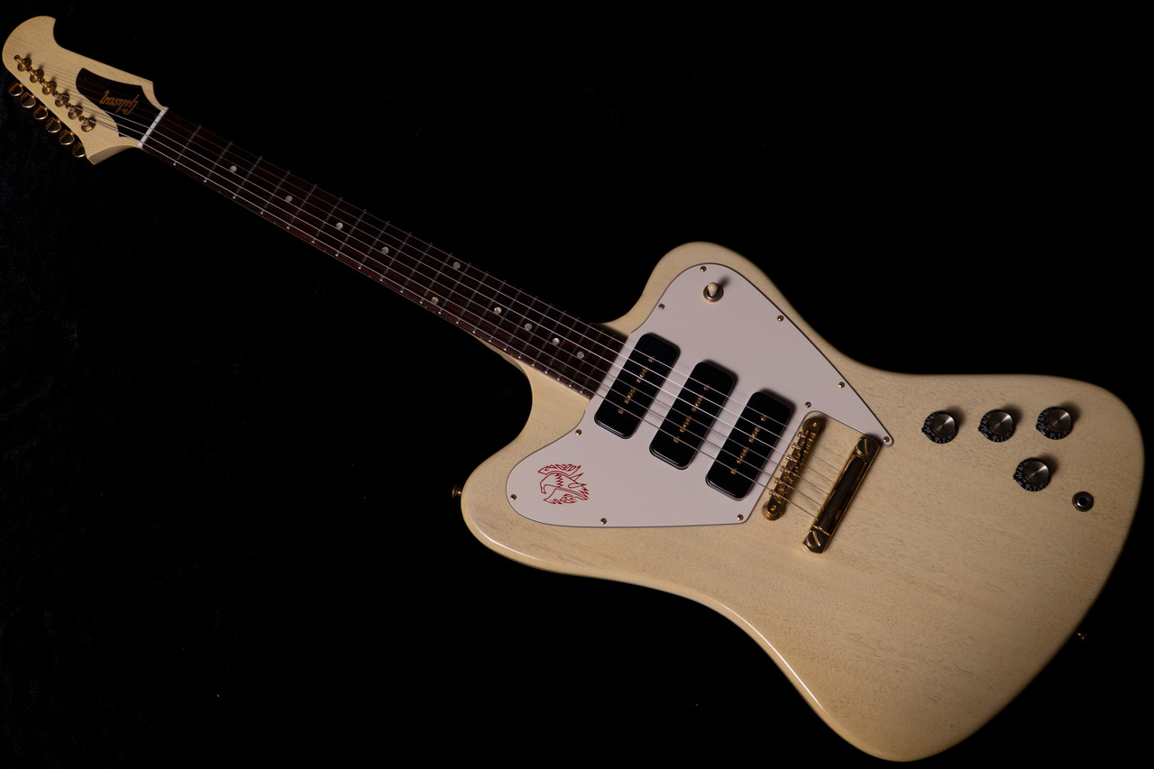 Gibson Custom Shop Non-Reverse Firebird P90 TV White