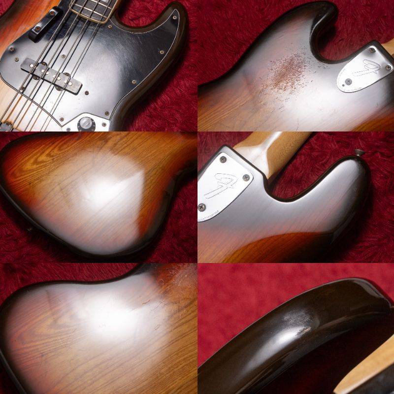 Fender 1980 Jazz Bass 3TS 5.010kg #S855925【GIB横浜