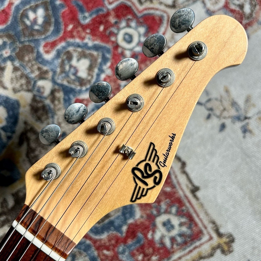 RS Guitarworks Contour Hot Rod Lake Placid Blue Heavy Aged #RS423