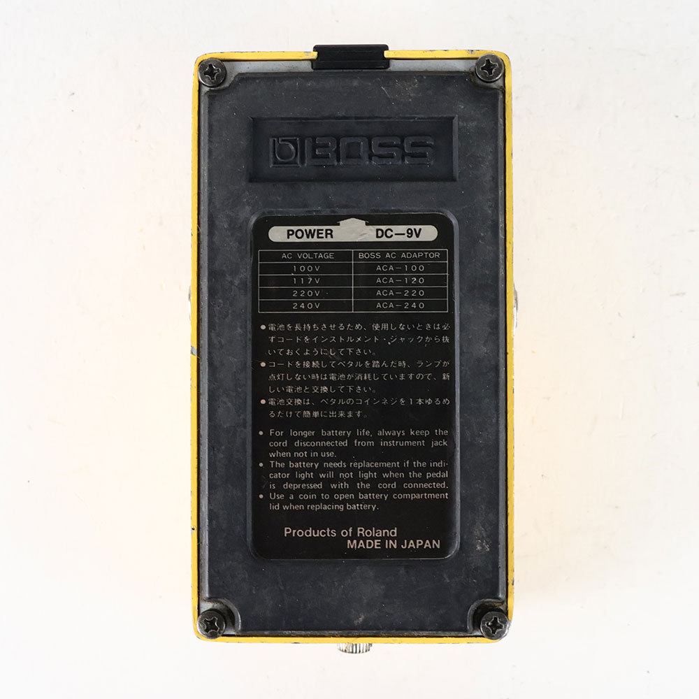 BOSS OD-1 銀ネジ デュアル 1979年製 BOSSオーバードライブ OD-1 1979年製 BOSS OD-1 銀ネジ デュアル 1979