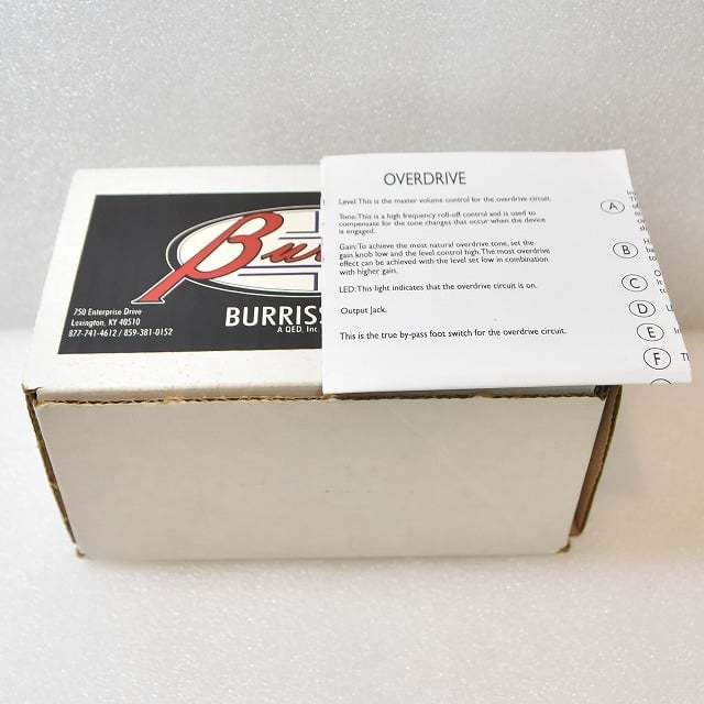 Burriss Boostiest 2.5 ギターエフェクター エフェクター（ギター・ベース用）、Burrissの検索結果【楽器