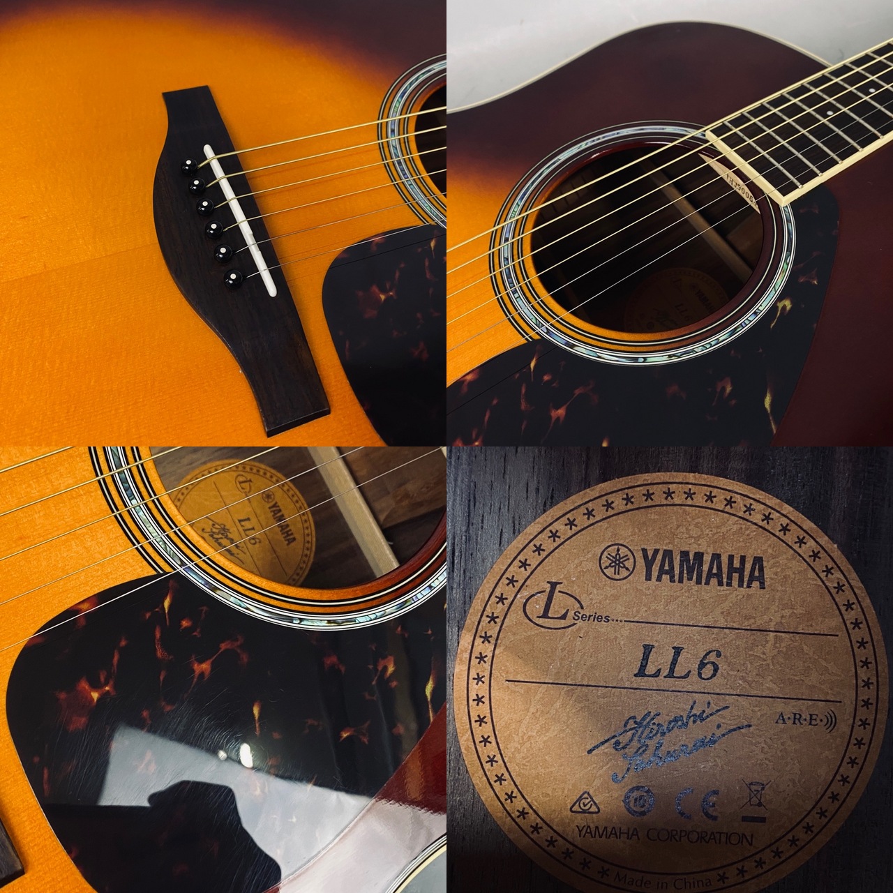 YAMAHA LL6 ARE Brown Sunburst 2021年製（中古/送料無料）【楽器検索