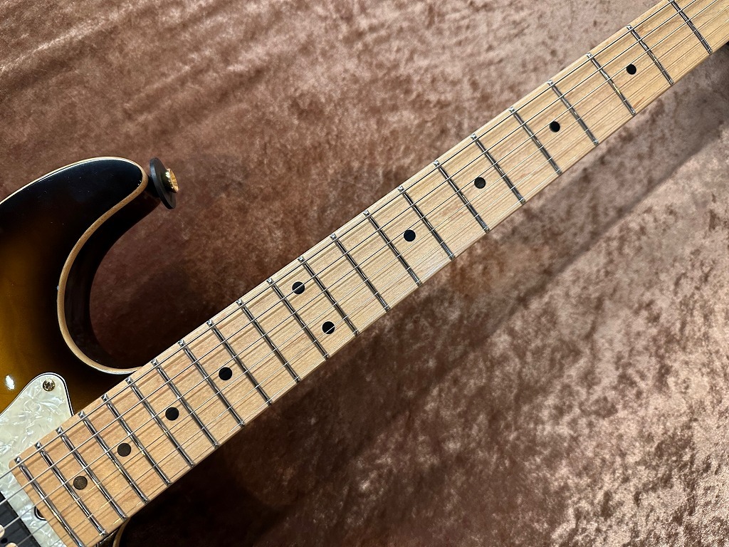 TOM ANDERSON Hollow Drop Top Classic -Tobacco Burst with Binding 