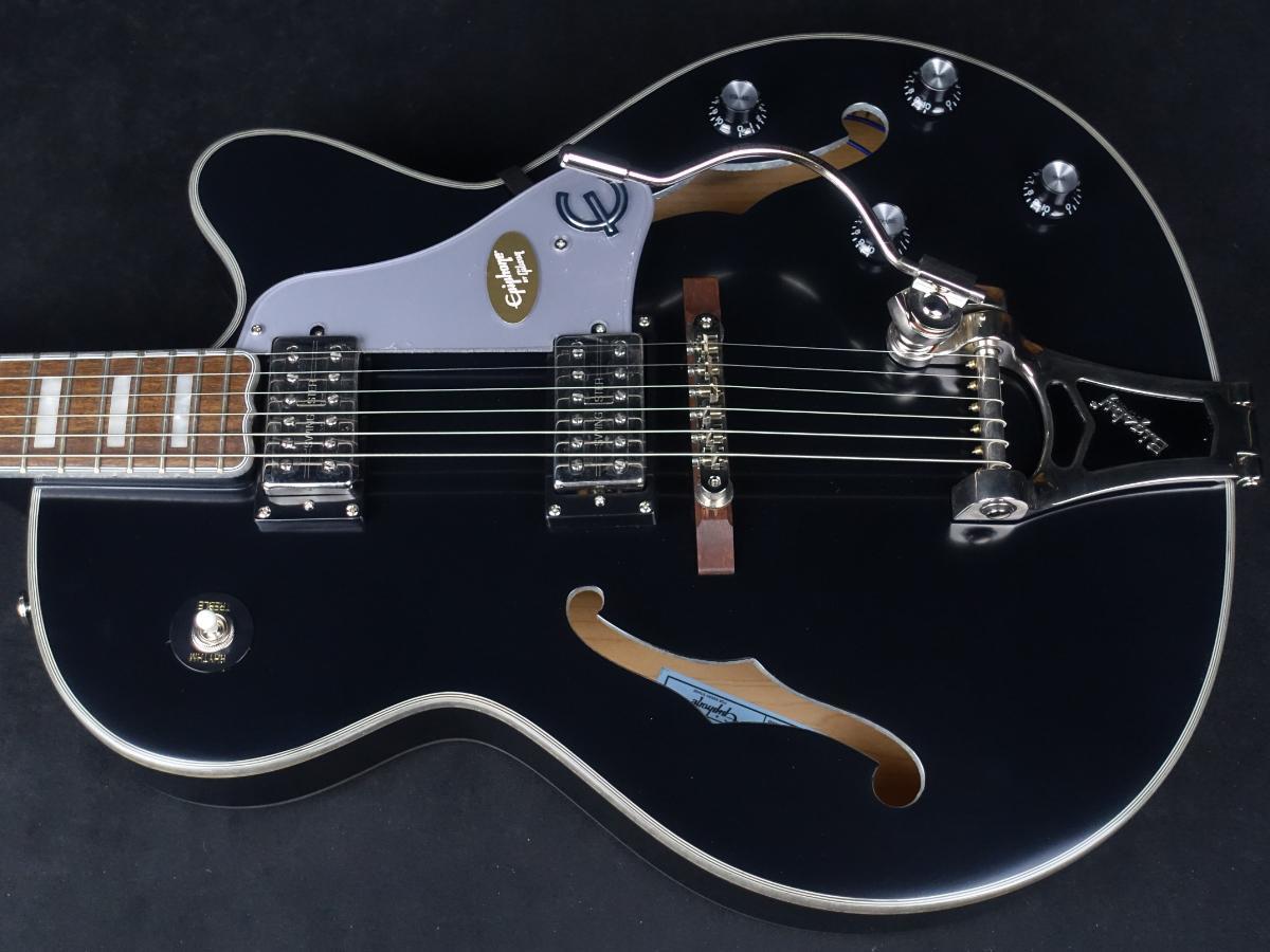 Epiphone Emperor Swingster Black 調整済美品 Amazon.com: Epiphone Emperor Swingster Hollowbody, Black Aged