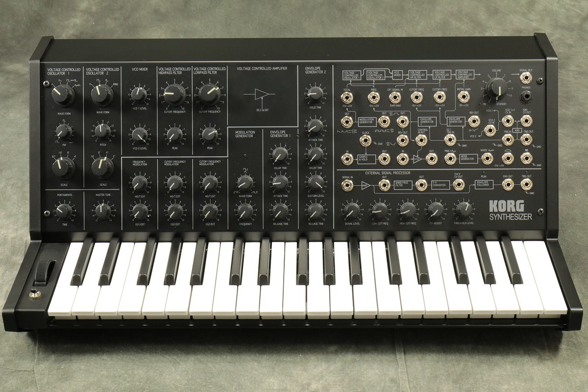 KORG MS-20 MINI アナログシンセサイザー 【WEBSHOP】（B級特価/送料 