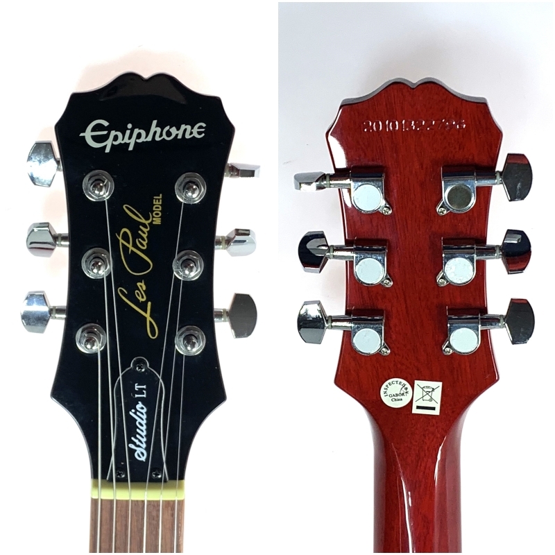 美品Epiphone Les Paul studio LT純正ケース、ストラップ Amazon | Epiphone Les Paul Studio LT Heritage Cherry