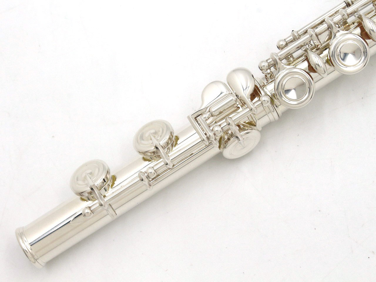 Altus フルート A1007 Open G＃ 選定品 管体銀製 全タンポ交換済み