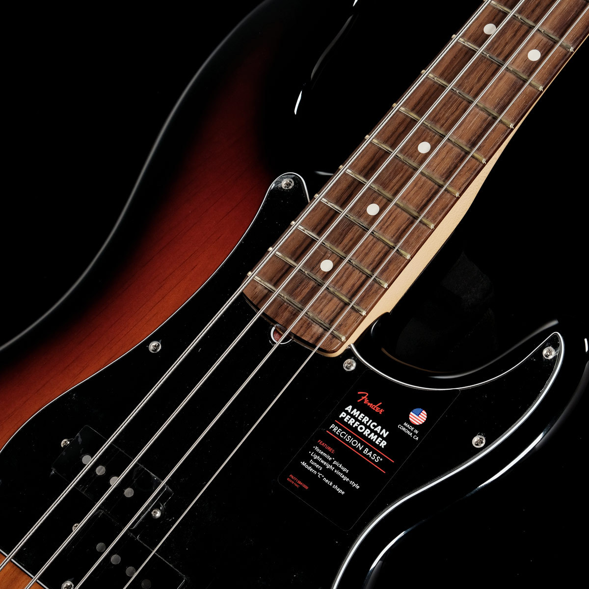 Fender American Performer Precision Bass Rosewood Fingerboard 3