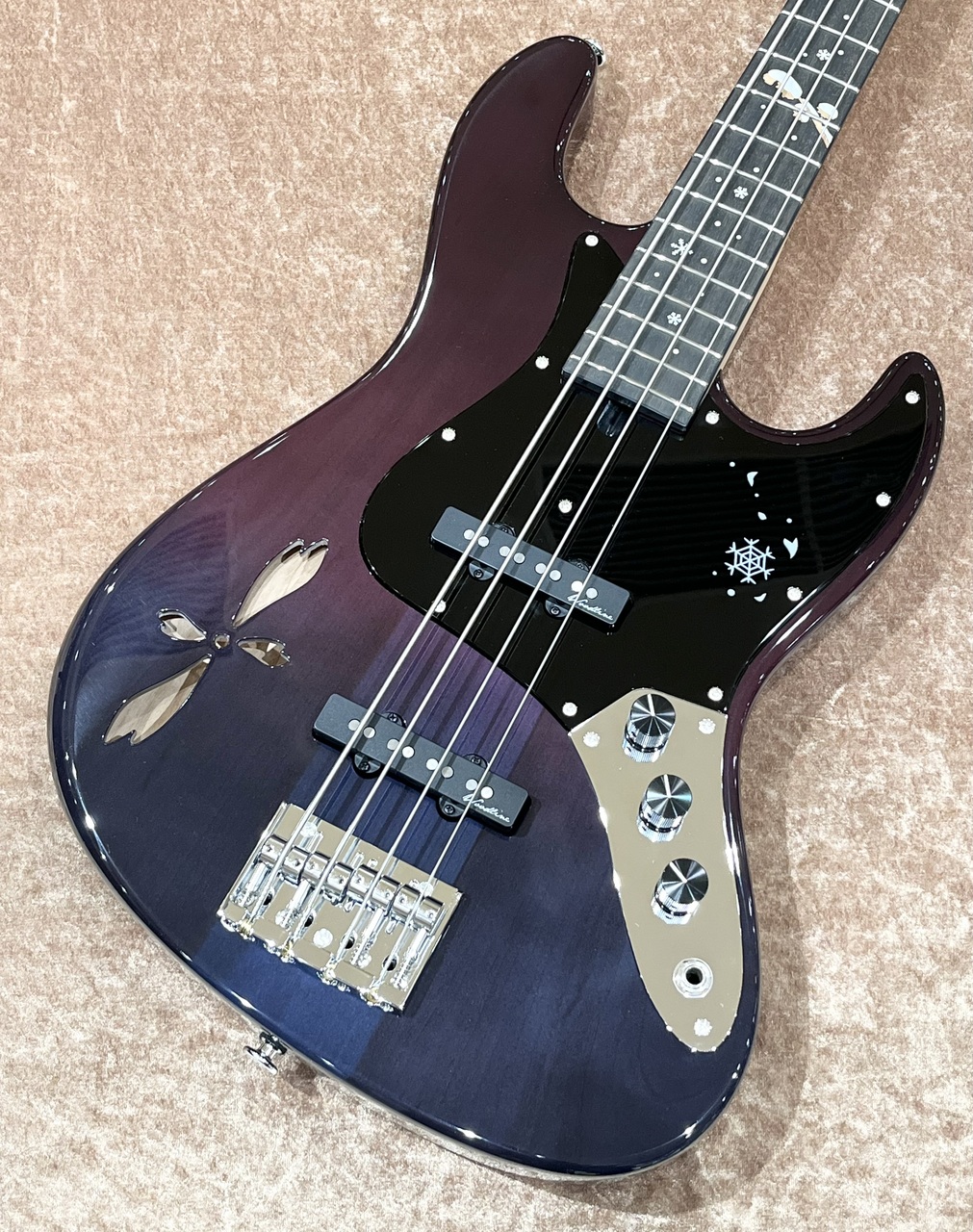 Bacchus WOODLINE-HOLLOW4 FUYUZAKURA WSE'25/E BL/YZ-GRD（新品特価