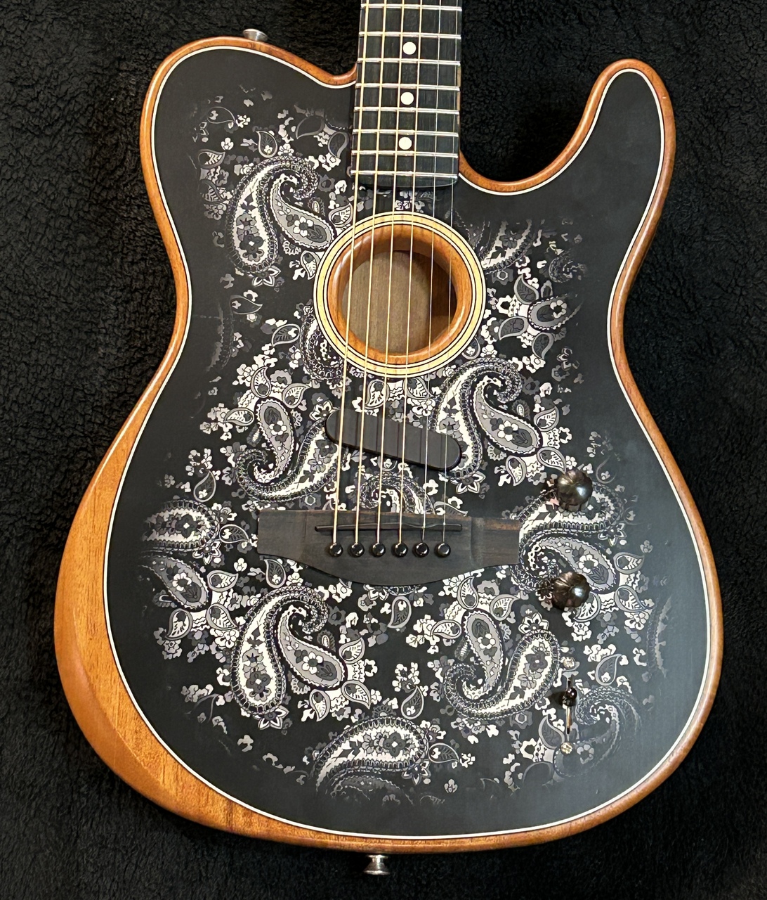 Fender American Acoustasonic Telecaster -Back Paisley-【2021USED