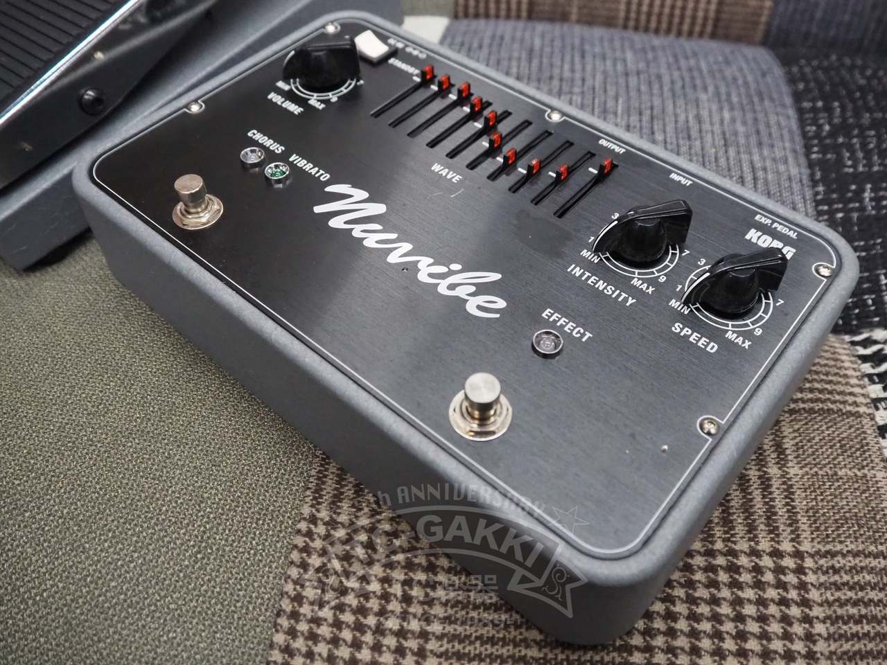 希少！KORG Nuvibe 新品 Korg Nuvibe Vibrato Chorus Pedal | Sweetwater