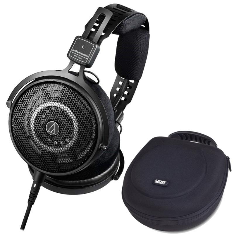 audio-technica ATH-R50x+UDG U8200BL ヘッドフォンハードケースセット (オーディオテクニカ)(モニターヘッドホン)(開放...