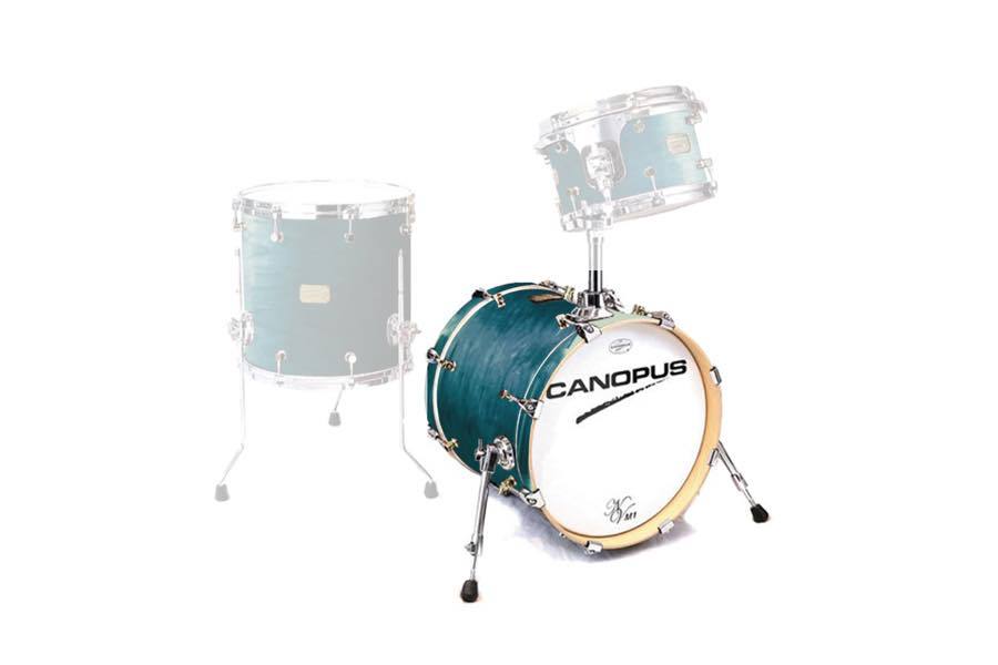 canopus CANOPUS NV60M1 14x16 Bass Drum Teal Oil（新品/送料無料