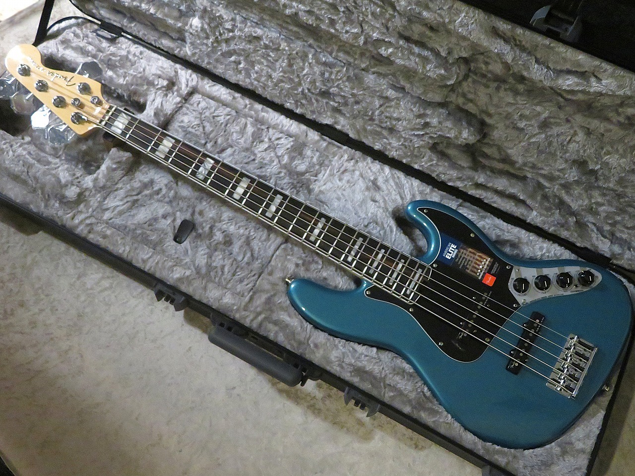 Fender 【美品USED】American Elite Jazz Bass V - Ocean Turquoise Fender 【美品USED】American Elite Jazz Bass V - Ocean Turquoise