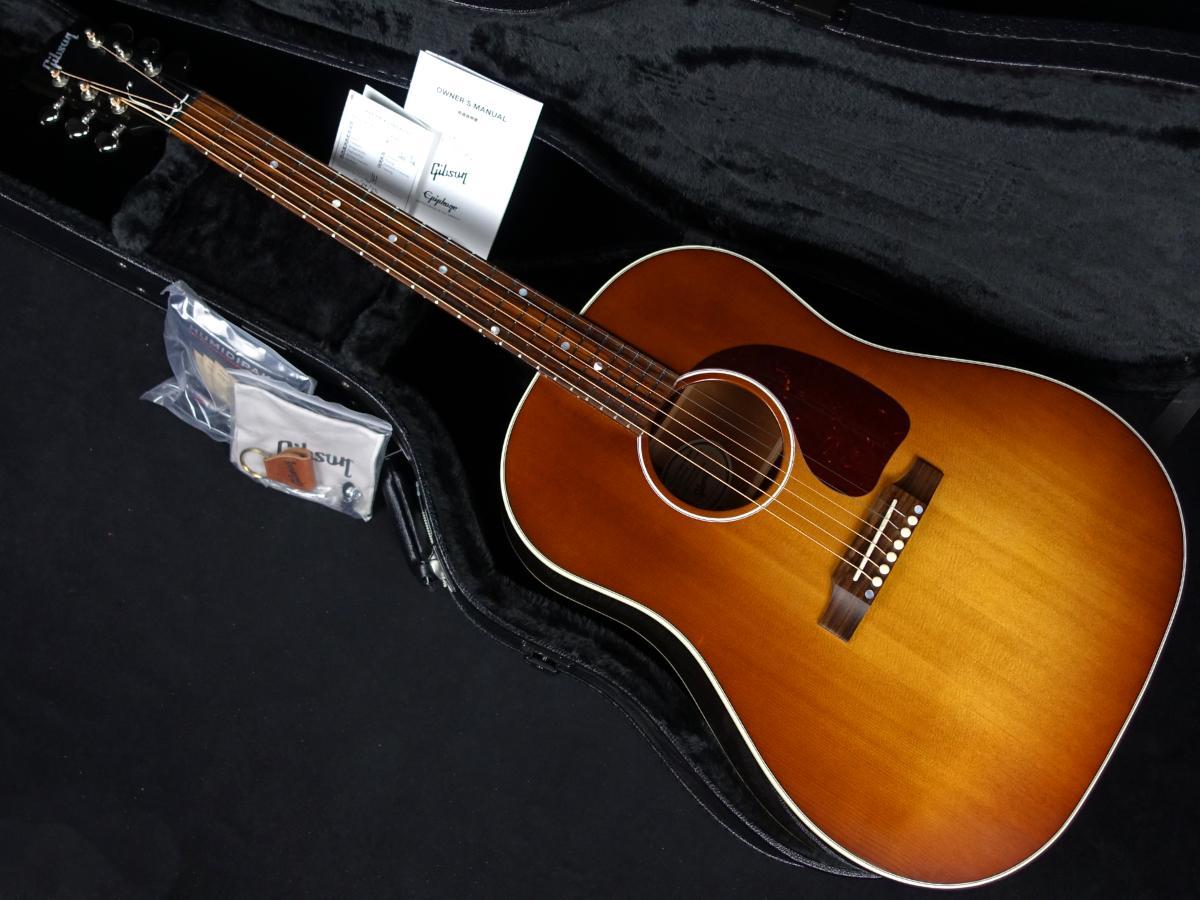Gibson J-45　 〜2023年製〜　美品中古 Gibson J-45 Standard Honey Burst VOS 2023（中古）【楽器検索