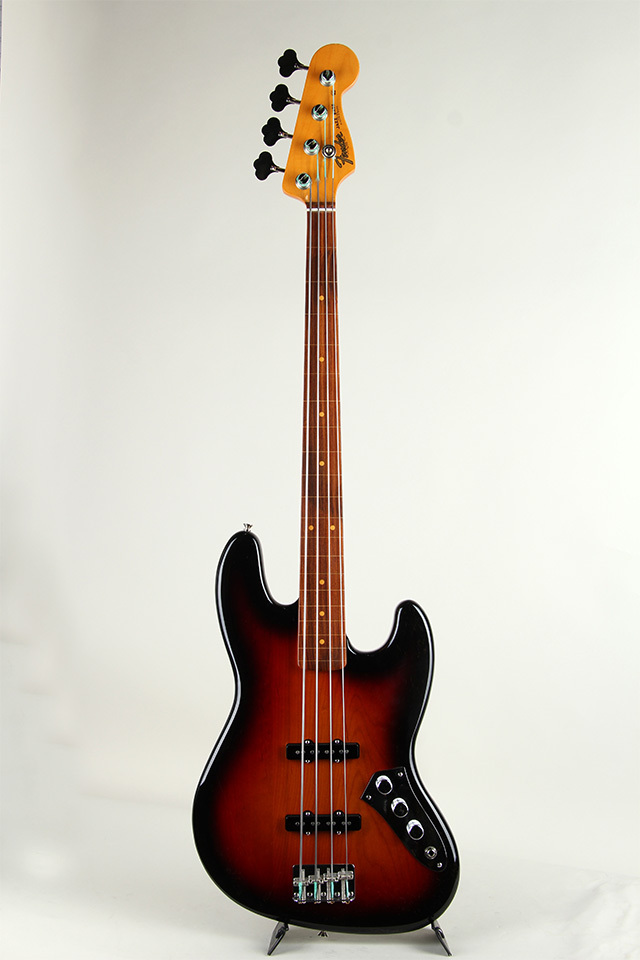 Samick　ジャコパストリアスモデル　サンバースト、フレットレスベース Fender Jaco Pastorius Jazz Bass Fretless Pau Ferro 3-Color