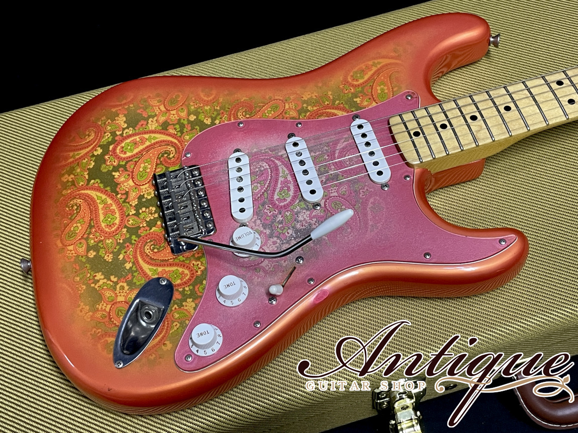 Fender Japan ST72-PEX 1984-87 E-Serial Pink Paisley w/Pink Burst PG Tuned  by K.Araki EX++ Clean 