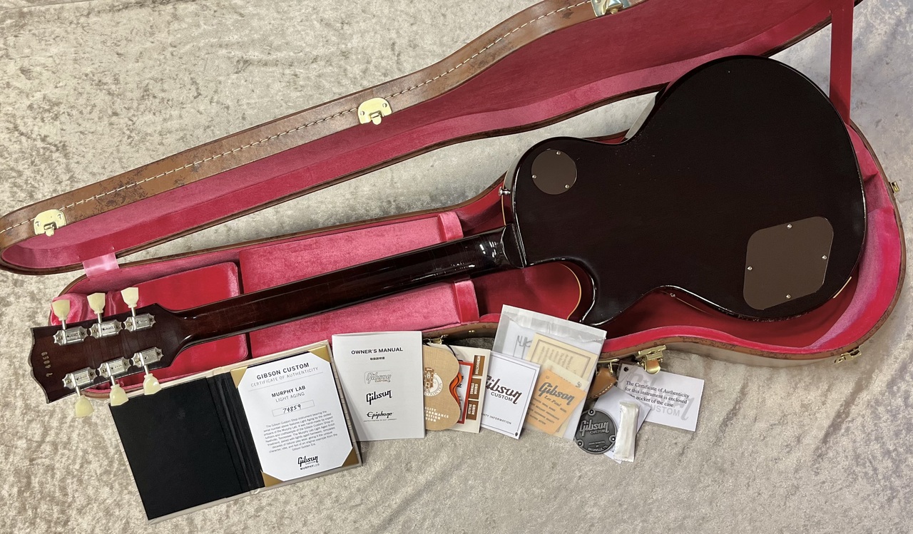 Gibson Custom Shop Murphy Lab 1957 Les Paul Gold Top Dark Back