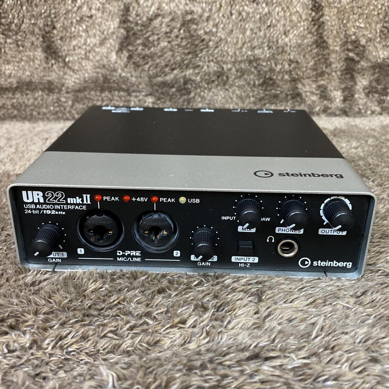 品質満点 Steinberg UR22MkII【尾張小牧店】（中古/送料無料）【楽器検索 DTM・DAW