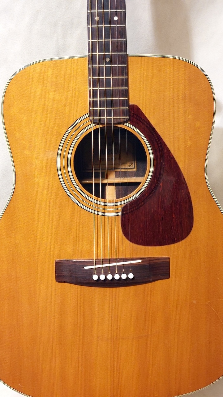 ヴィンテージYamaha FG280アコースティックギター 　グリーンラベル 1973 YAMAHA FG-280 Green Label with Hard Case 〜 Japan