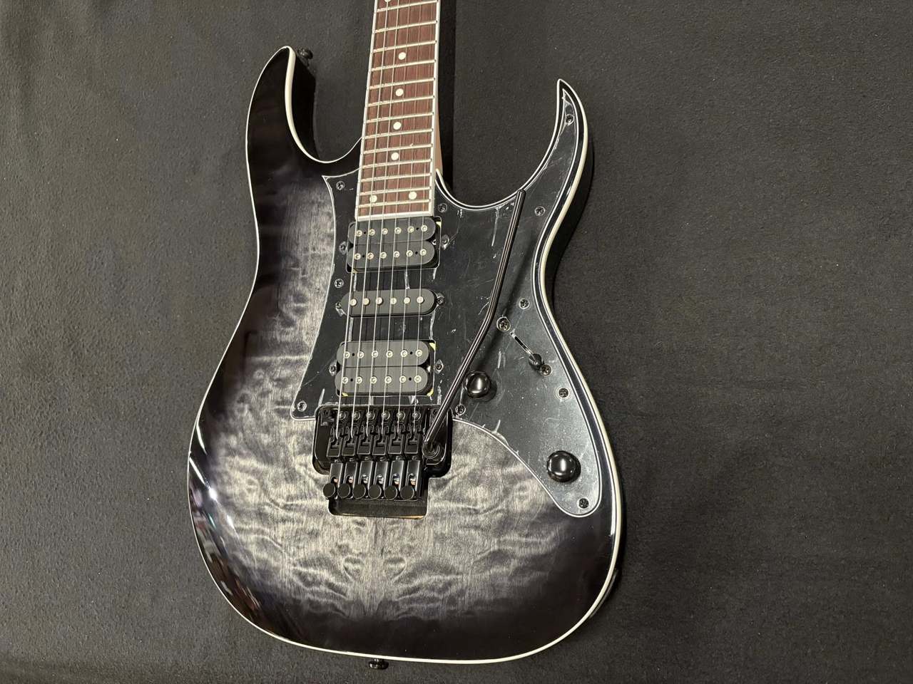 Ibanez RG450QMB TGB(Transparent Gray Burst)（新品）【楽器検索