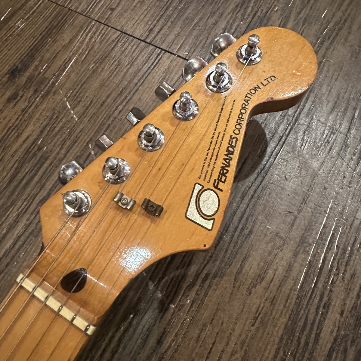 FERNANDES FST-85 1977年製 石ロゴ Electric Guitar(中古/送料 FERNANDES FST-85 1977年製 石ロゴ Electric Guitar(中古/送料