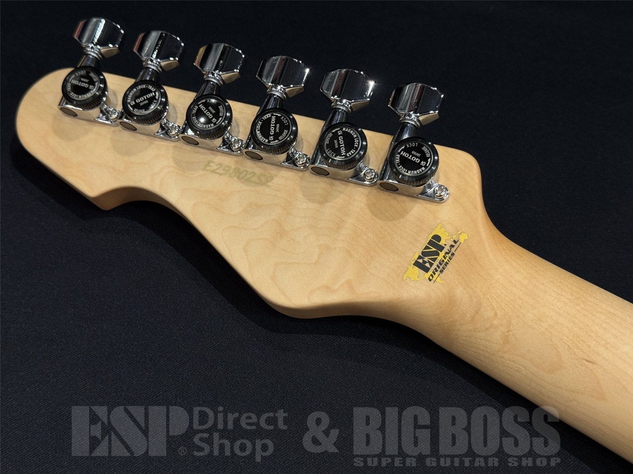 ESP SNAPPER-AS / Black w/White Filler 2026仕様（新品/送料無料