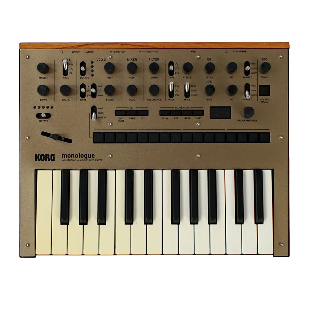 KORG 【中古】 KORG monologue GD シンセサイザー(中古/送料 KORG 【中古】 KORG monologue GD シンセサイザー(中古/送料