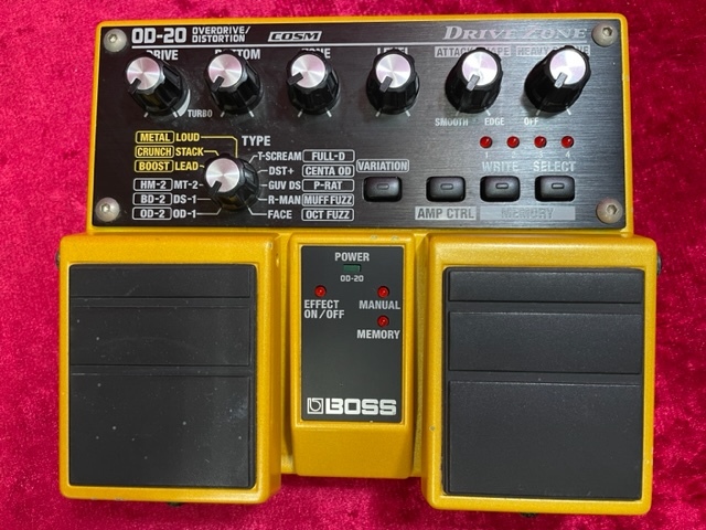 お1人様1点限り】 BOSS OD-20 エフェクター ZONE DRIVE ギター 