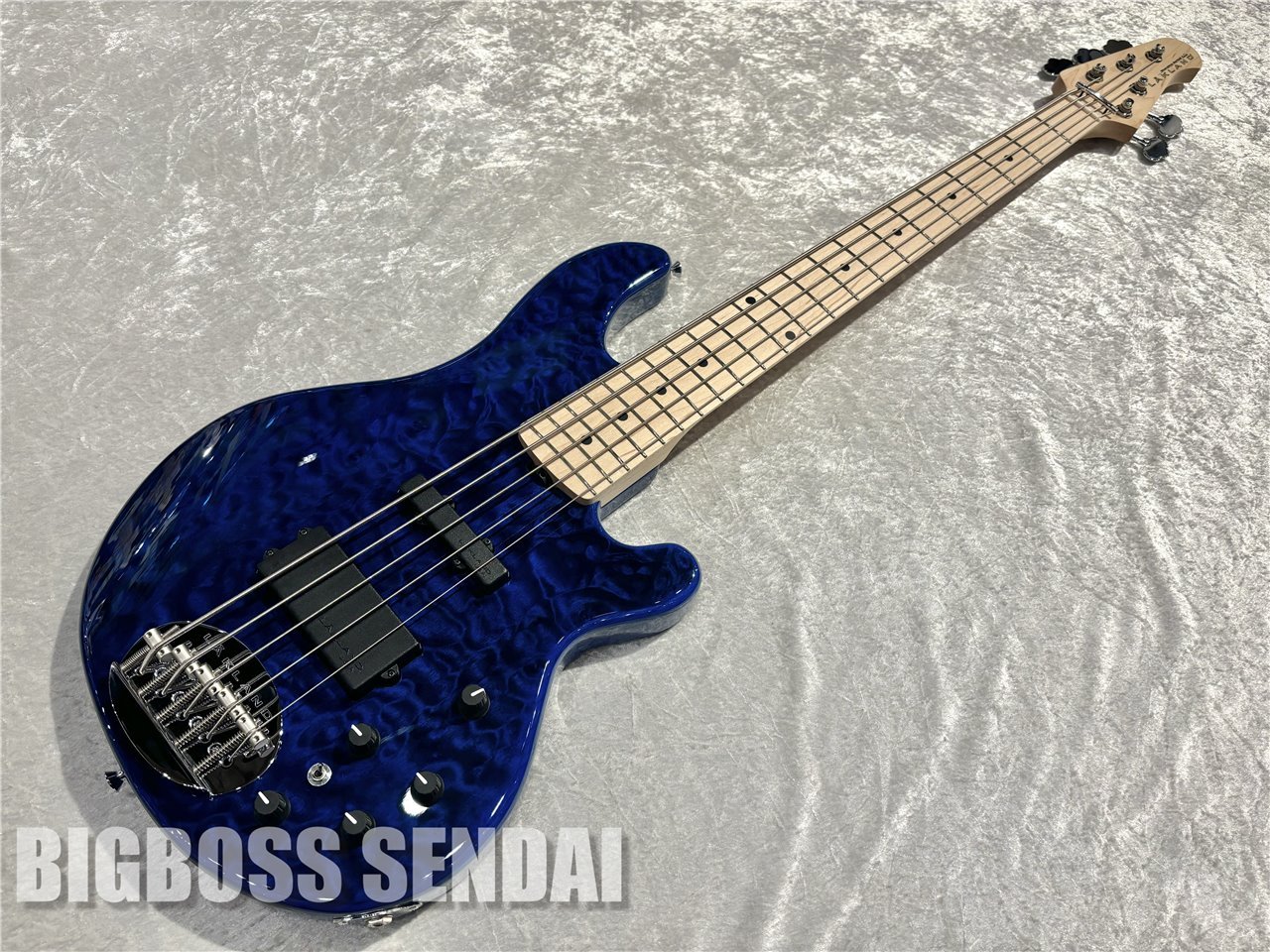 Lakland Shoreline Series SL55-94 Blue Translucent / Maple FB【即納可能】