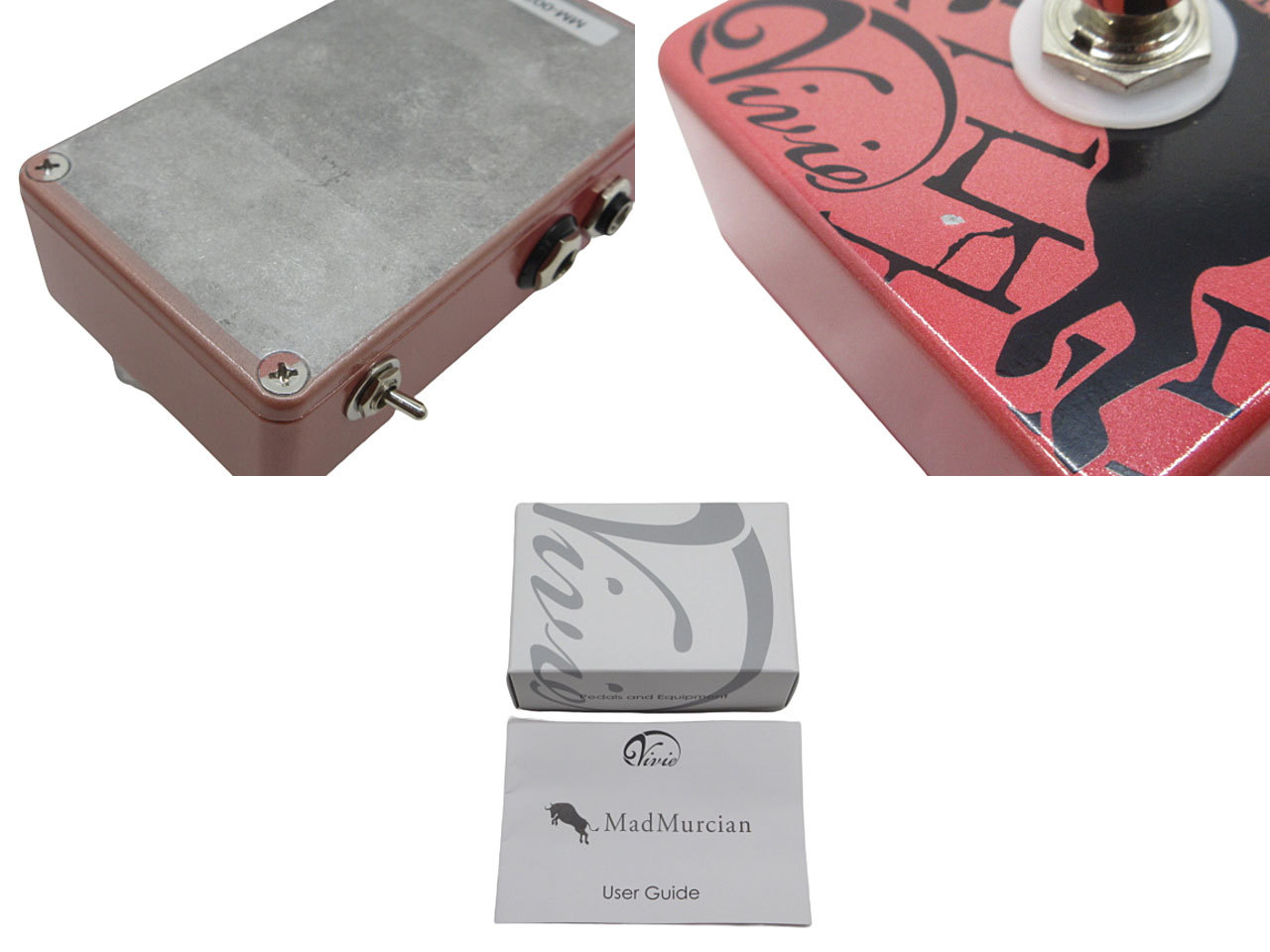 Vivie MadMurcian ギターエフェクター　Fuzz vivie MadMurcian fuzz ファズ エフェクター
