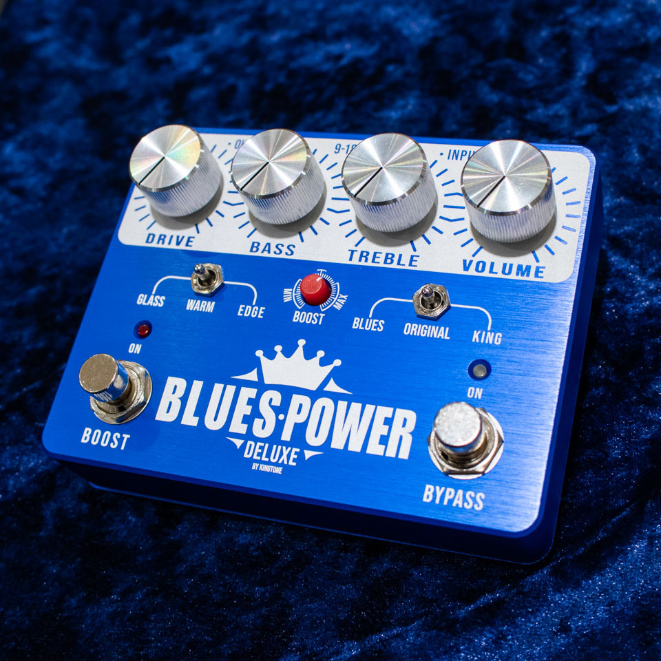 KING TONE GUITAR Blues Power Deluxe Blue（新品/送料無料