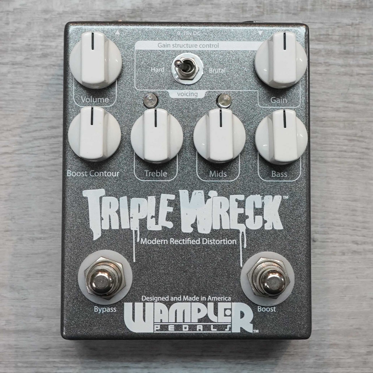 Wampler Triple Wreck ディストーションペダル Wampler Triple Wreck High Gain Distortion Pedal | Sweetwater