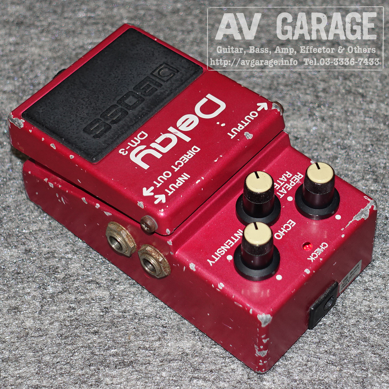 BOSS DM-3 Delay 1980年代製 ビンテージ・アナログディレイ