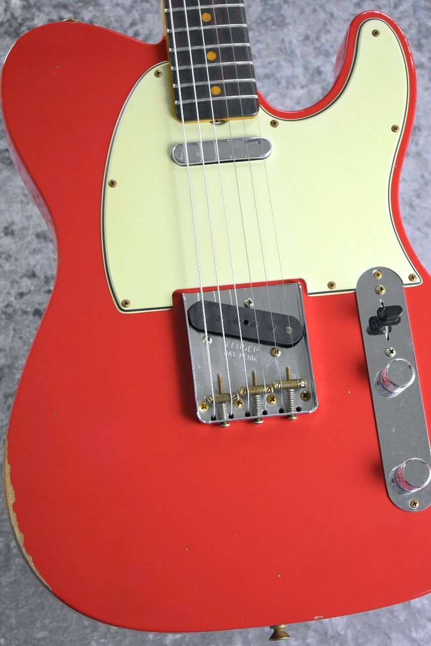 Fender Custom Shop 1963 Telecaster Relic / Aged Fiesta Red [3.34kg