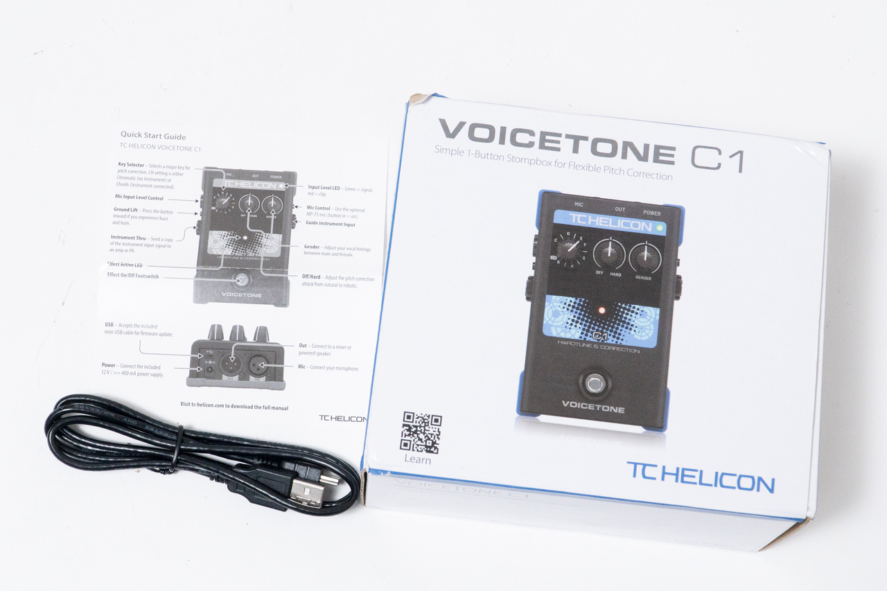 TC-Helicon Voicetone C1 エフェクター（中古） TC HELICON VOICETONE C1【GIB横浜】（中古/送料無料）【楽器検索