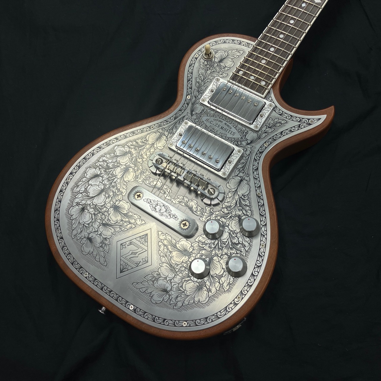 ギター ZEMAITIS A24MF diamond&z BK ZEMAITIS A24MF diamond&z BK Zemaitis Metal Front A24MF Diamond Z
