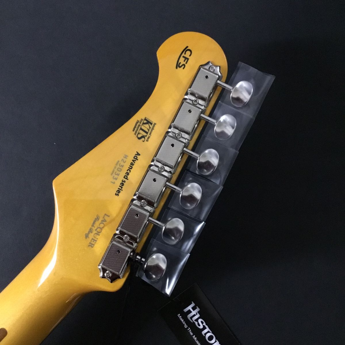HISTORY HST-Advanced Black エレキギター ストラトタイプ3年保証 日本製（新品/送料無料）【楽器検索デジマート】