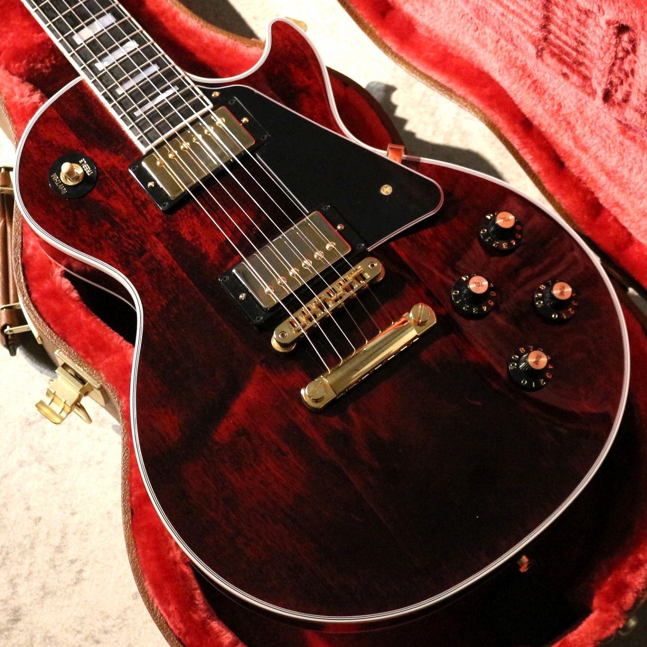 Gibson 【パーツくすみ特価】Les Paul Custom 70s ~Wine Red