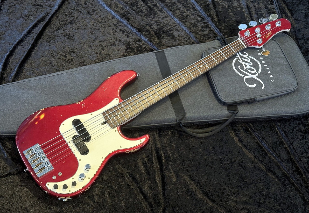 Xotic XP-1T 5st #242 - Dark Candy Apple Red/MH, Medium Aged（新品