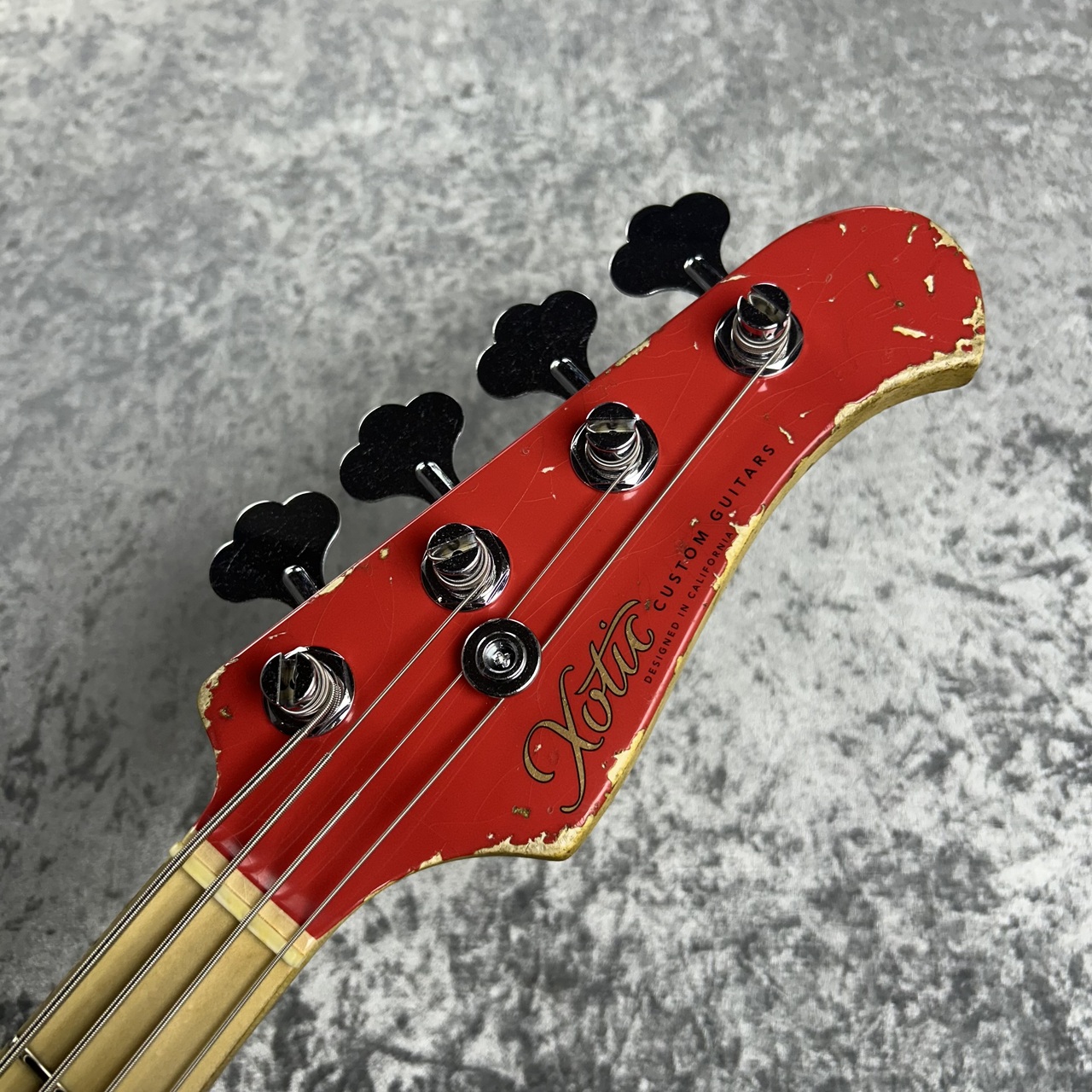 Xotic XJ-1T Alder/M/MH Bstyle Bridge - Fiesta Red - 【3.96kg